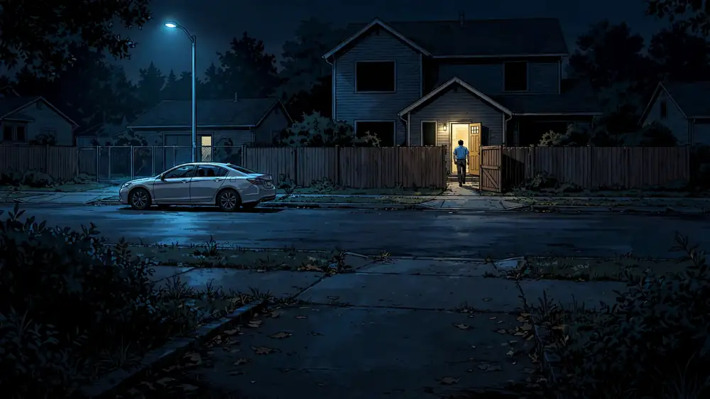 Scene from Chapter 3 of He Called Me Crazy. Then I Called Her Husband.