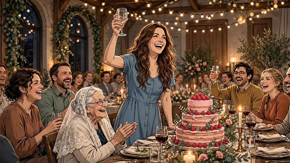 Scene from Chapter 5 of He Cheated Before Our Wedding. I Canceled Everything.