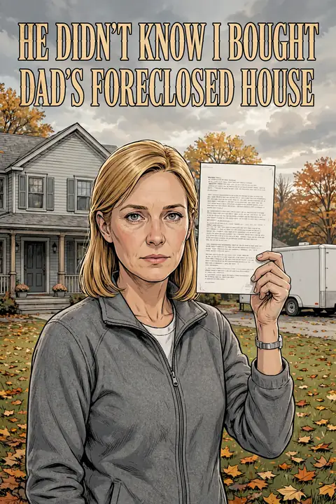 Cover of He Didn't Know I Bought Dad's Foreclosed House.