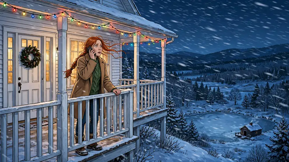 Scene from Chapter 4 of He Expected Christmas Dinner. I Had Divorce Papers.
