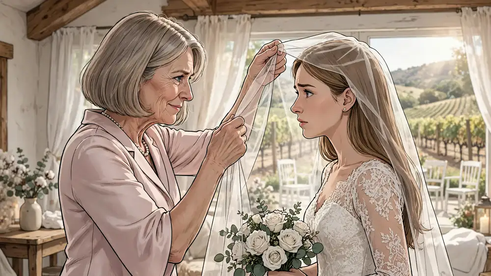 Scene from Chapter 1 of He Knew She Was the Wrong Bride