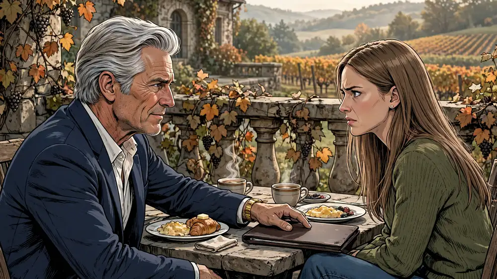 Scene from Chapter 2 of He Knew She Was the Wrong Bride