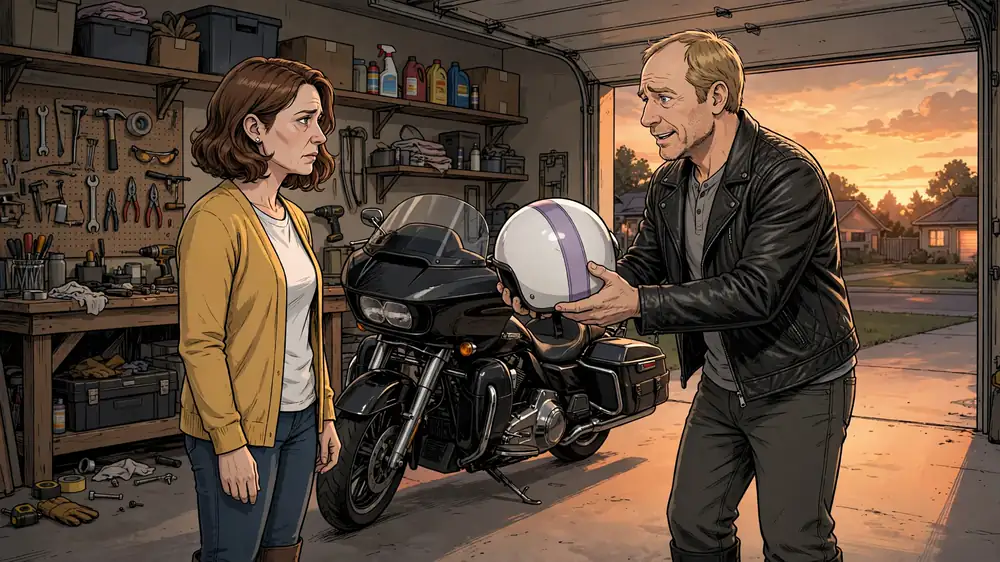 Scene from Chapter 4 of He Said It Was A Boys' Trip.