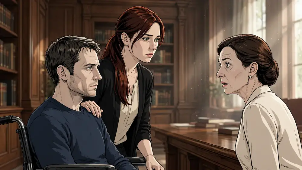 Scene from Chapter 5 of Her Comatose Husband Heard Everything