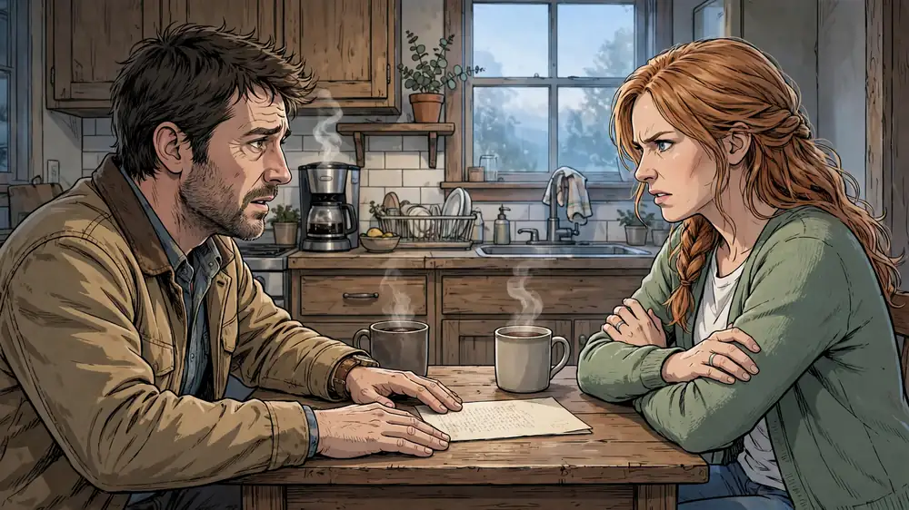 Scene from Chapter 3 of Her Husband Owned Their Entire Town