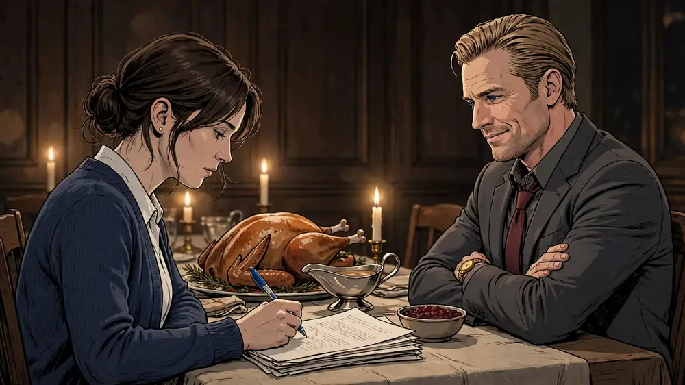 Scene from Chapter 1 of His Broke Wife Was Never Broke