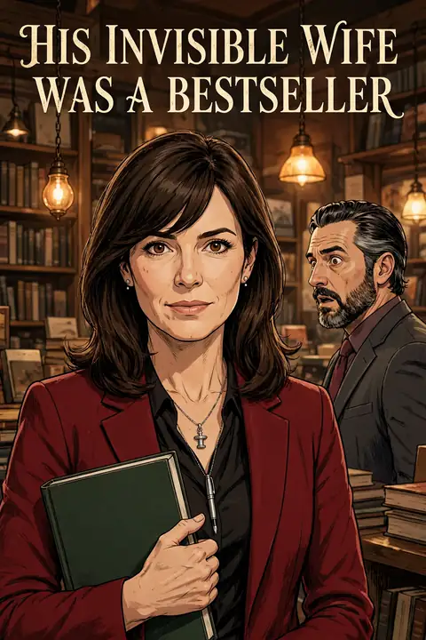 Cover of His Invisible Wife Was a Bestseller