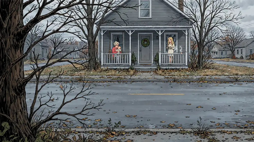 Scene from Chapter 3 of His Whole Family Knew About His Second Wife