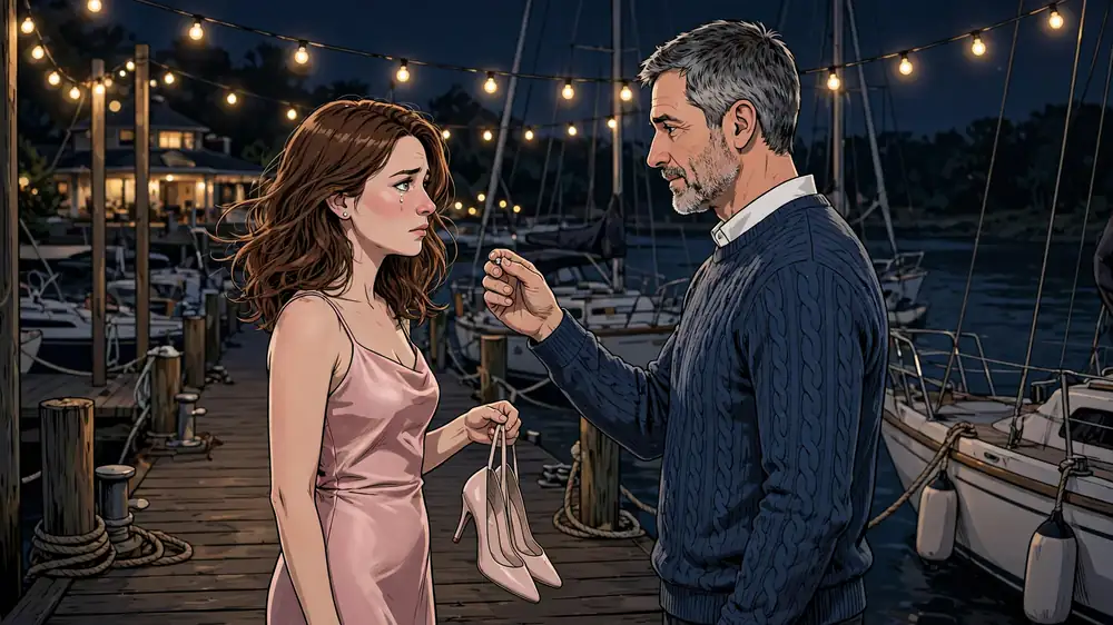 Scene from Chapter 1 of I Married My Cheating Ex's Billionaire Uncle