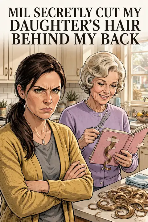 Cover of MIL Secretly Cut My Daughter's Hair Behind My Back