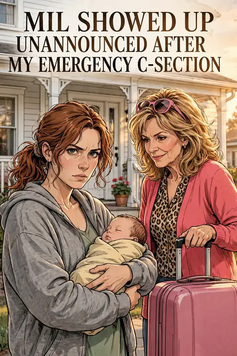 Cover of MIL Showed Up Unannounced After My Emergency C-Section