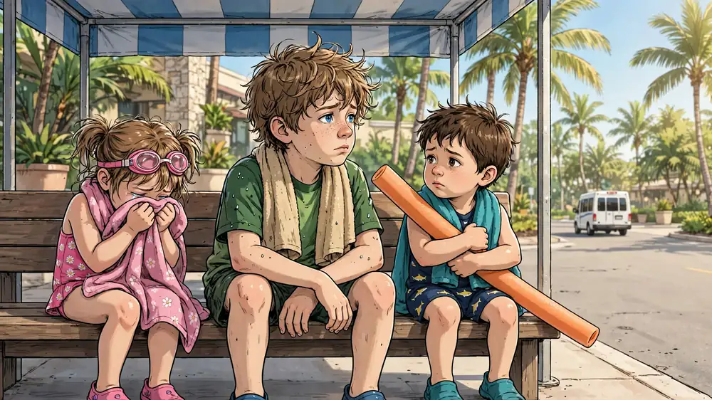Scene from Chapter 4 of My Family Demanded My Oceanfront Suite Because I'm Single