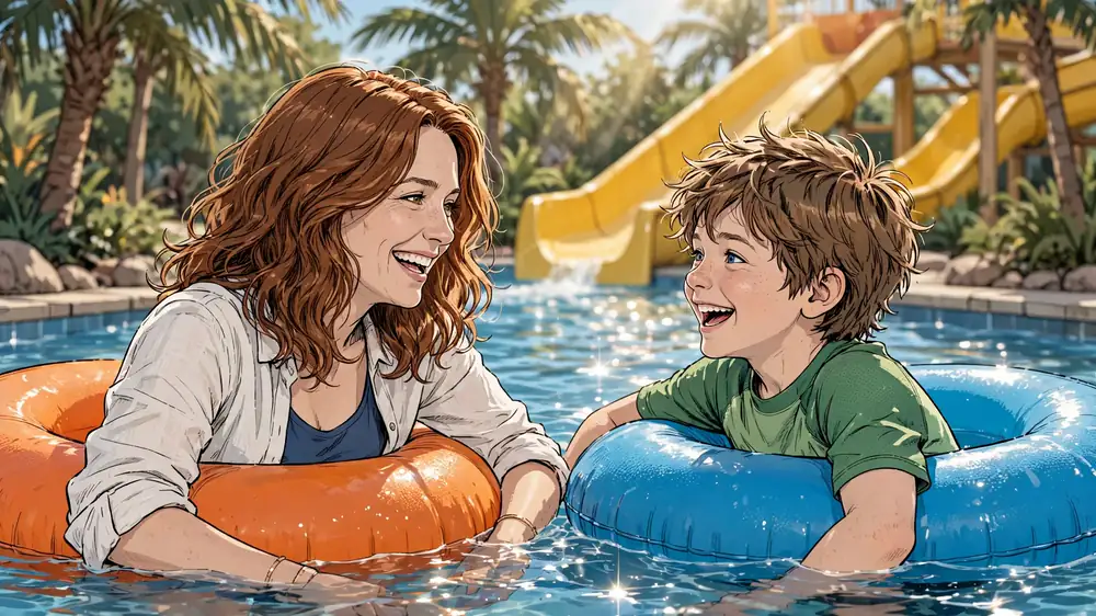 Scene from Chapter 5 of My Family Demanded My Oceanfront Suite Because I'm Single