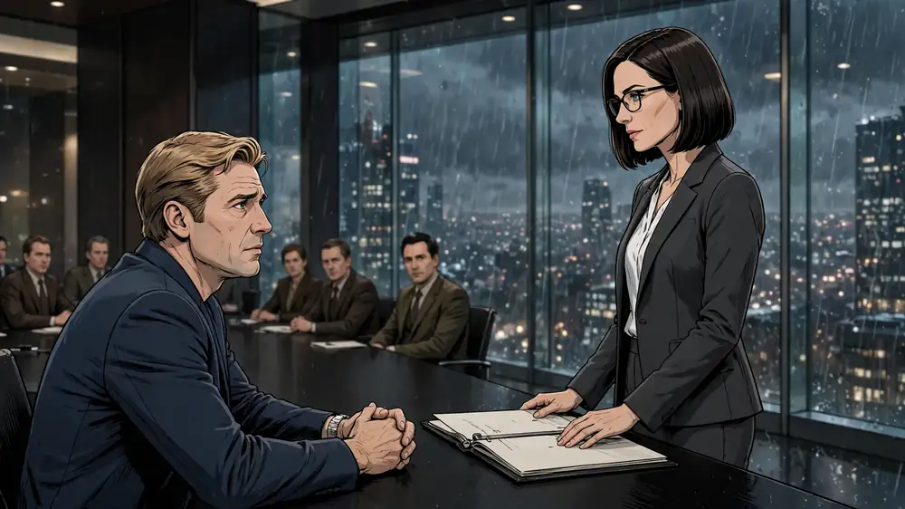 Scene from Chapter 1 of My Husband Buried the Wrong Woman