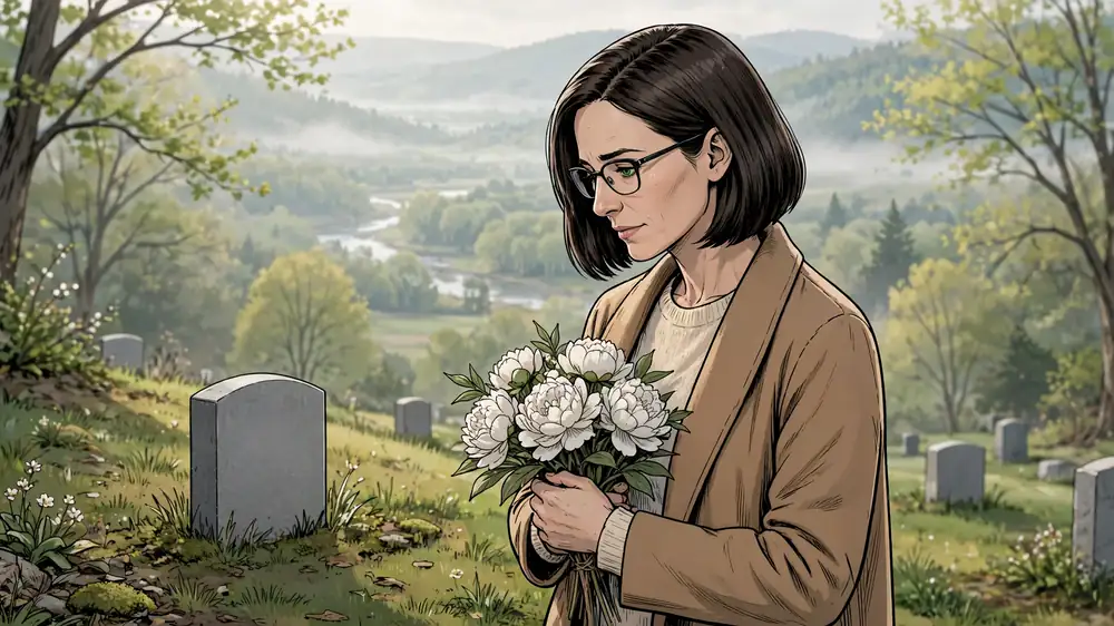 Scene from Chapter 5 of My Husband Buried the Wrong Woman