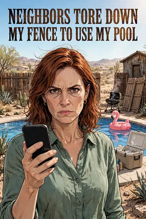 Cover of Neighbors Tore Down My Fence to Use My Pool