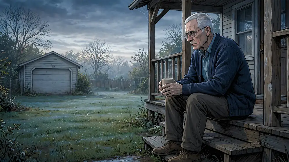Scene from Chapter 2 of She Hid One Secret For 37 Years.