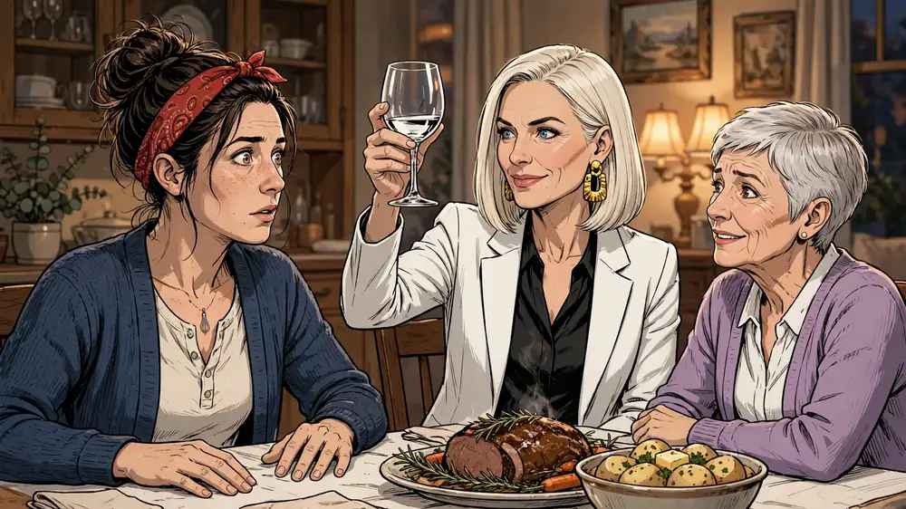 Scene from Chapter 1 of Sister Stole Grandma's Secret Recipes To Open A Bakery