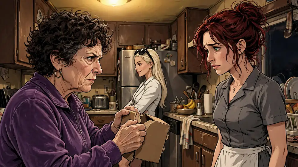 Scene from Chapter 1 of The Daughter They Sold Was a Billionaire