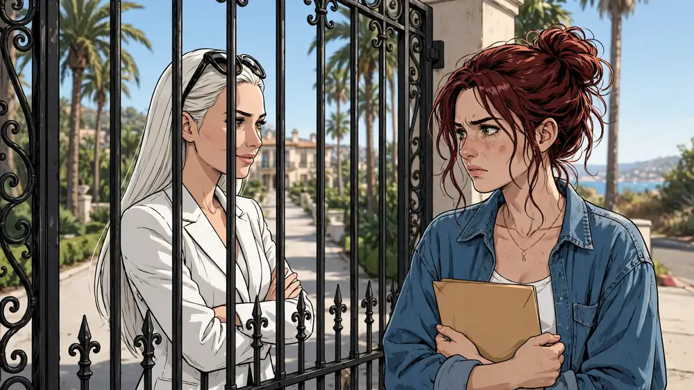 Scene from Chapter 3 of The Daughter They Sold Was a Billionaire