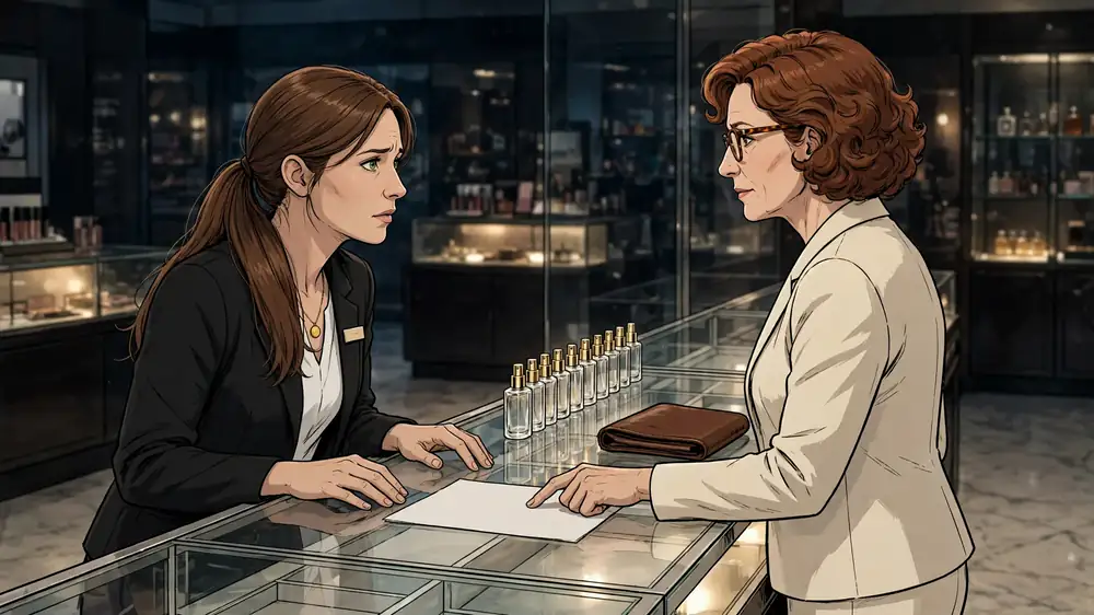 Scene from Chapter 2 of They Humiliated the Wrong Heiress